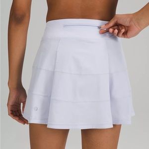Lululemon Pace Rival Mid-Rise Skirt White